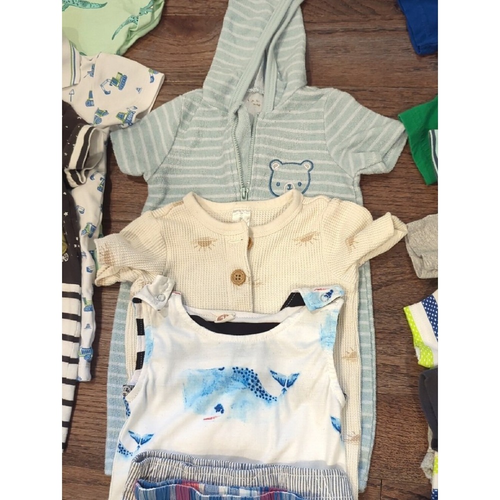 Baby Boys 9 Month Summer Bundle 18 Pieces - Picture 4 of 7